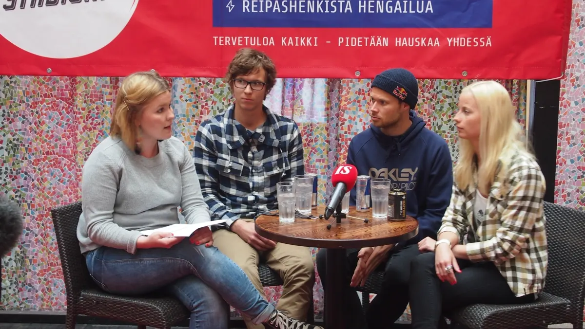 Wake The Stadium event interview moment